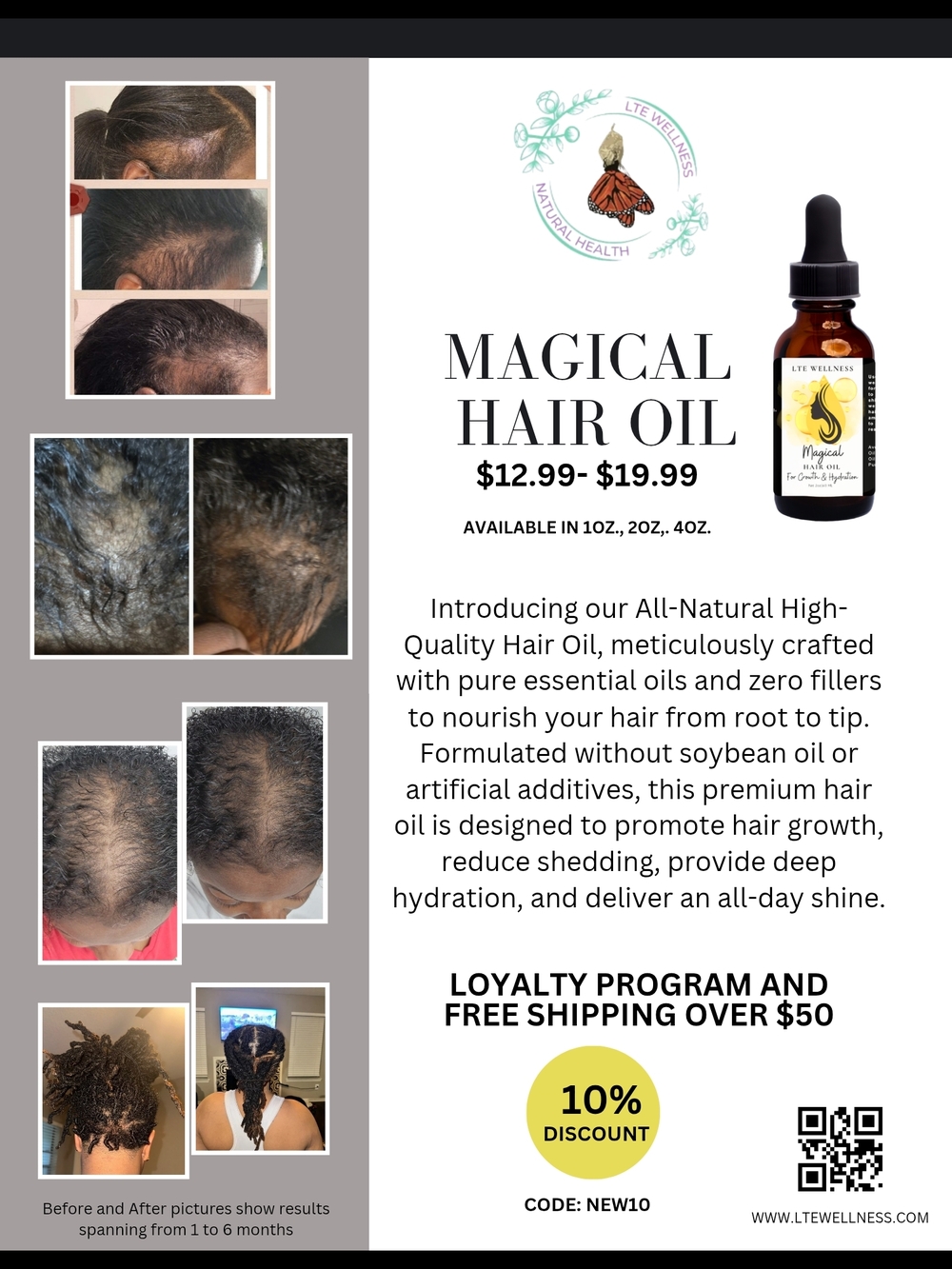 Magical Hair Oil — Nourishing Hair Oil